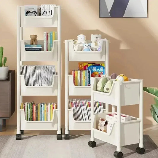 Trolley Bücherregal Küche Lagerregal Küche Ecke Schmaler Schlitz Lagerschrank Badezimmer Wohnzimmer Home Organizer - So ist Leben
