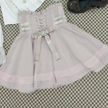 Kawaii Zweiteiler im japanischen Stil mit Schleife - So ist Leben