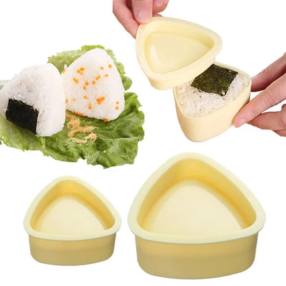 Dreiecke Sushi Form Zwiebel Reis Ball Lebensmittel Presse Japanische Bento Küche Gadget Set Onigiri Maker Rahmen Kit Werkzeuge Gadgets Esszimmer So ist Leben