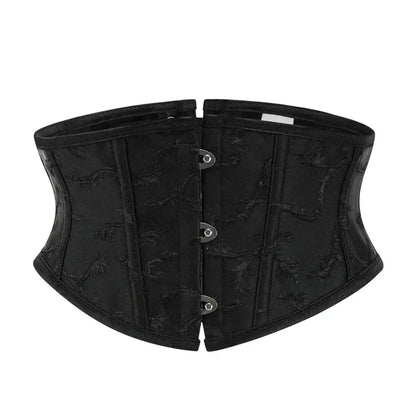 Sexy Bustiers und Korsett für Damen, Gürtel, Schnürung, Kunststoffknochen, Satin, Unterbrust, Taillentrainingskorsett, Unterbrustkorsett So ist Leben