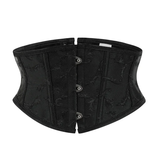 Sexy Bustiers und Korsett für Damen, Gürtel, Schnürung, Kunststoffknochen, Satin, Unterbrust, Taillentrainingskorsett, Unterbrustkorsett So ist Leben