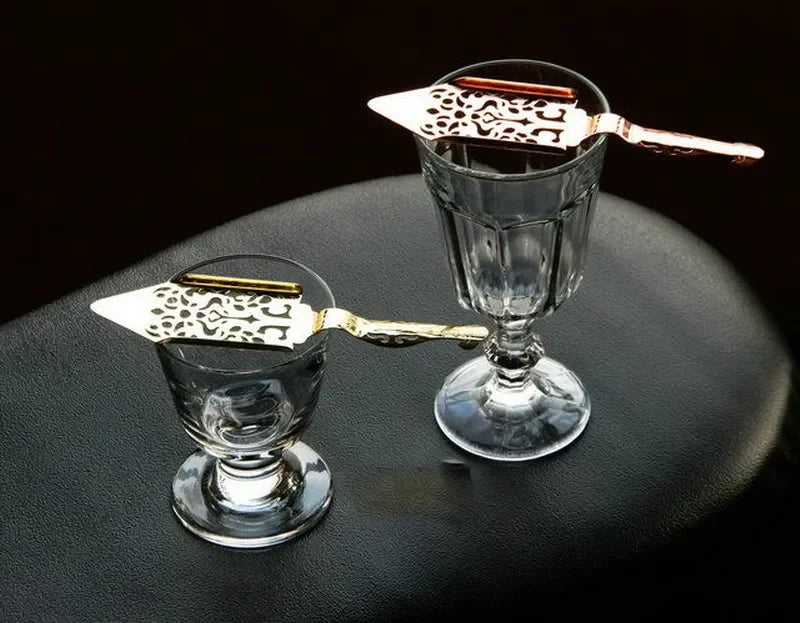 Barkeeper Tools Bitter Absinth Löffel Edelstahl Löffel Cocktail Eis Löffel So ist Leben