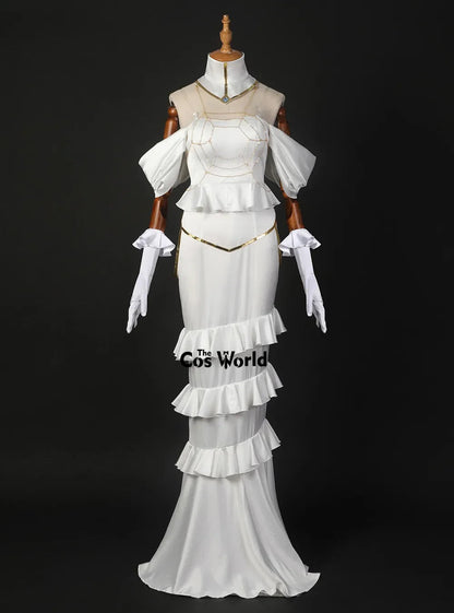 COSda@Overlord Albedo Weißes Kleid Outfits Anime Cosplay KostümeCOSda@ So ist Leben