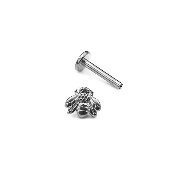 1 STÜCK Neuer Chirurgenstahl Winziger Zirkon Kristall Tragus Helix Piercing Labret Lippenbolzen Nasenring Innengewinde Niedlicher Körperschmuck So ist Leben
