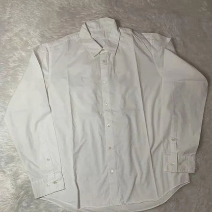Neues lässiges Y2K-Hemd für Damen, Streak-Druck, Sommer, dünn, langärmelig, Ästhetik, passt zu allem, lässiges, modisches T-Shirt mit Knöpfen So ist Leben