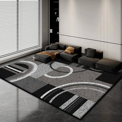 Nordic Abstract Luxury Carpet Home Decoration Living Room Fluffy Plush Rugs 200x300cm Bedroom Office Area Antiskid Floor Mats - So ist Leben