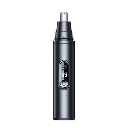Mini-Taschen-Nasenhaarschneider, schmerzloser Haarschneider, Nasenohren, Haar, Augenbrauen, wasserdicht, tragbarer Trimmer für Männer und Frauen So ist Leben