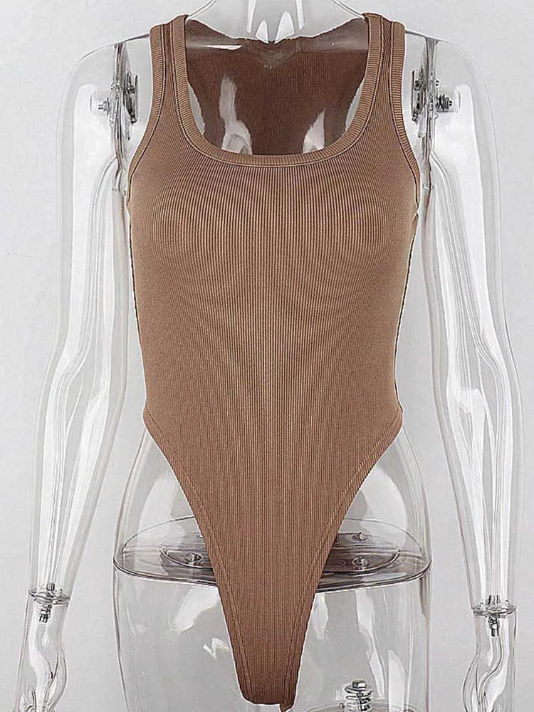 Ärmelloser Strick-Body für den heißen Sommer, sexy, figurbetont, schulterfrei, Neckholder-Tops, lässig, Straßenmieder für Damen, ClubWear So ist Leben