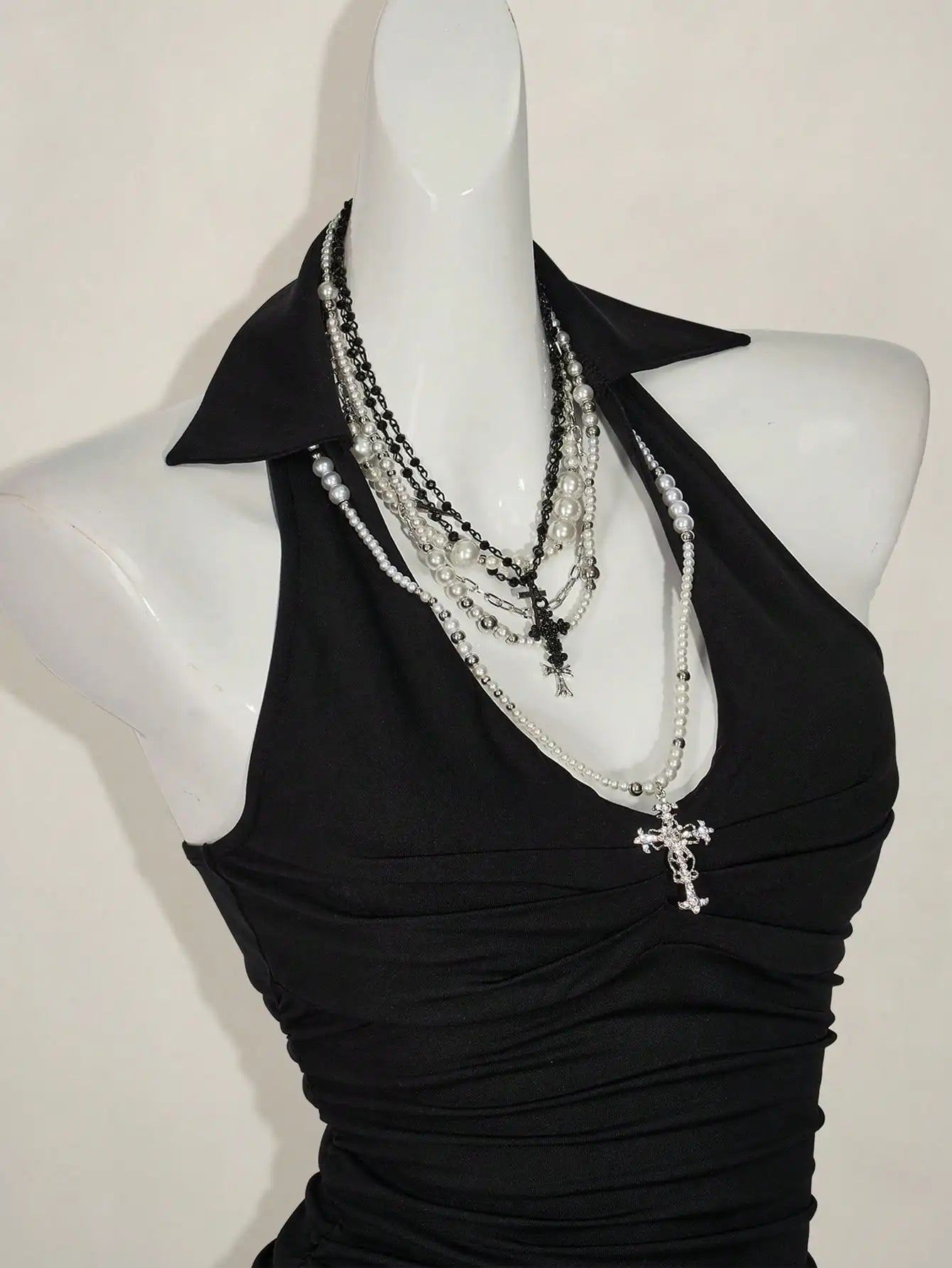 Frau Kleidung Tanks & Camis Neckholder Sexy 2000er Jahre Sommer Y2k Top Damen Korsett Crop Top Shoujo Girl Style Gothic Weste Femme So ist Leben