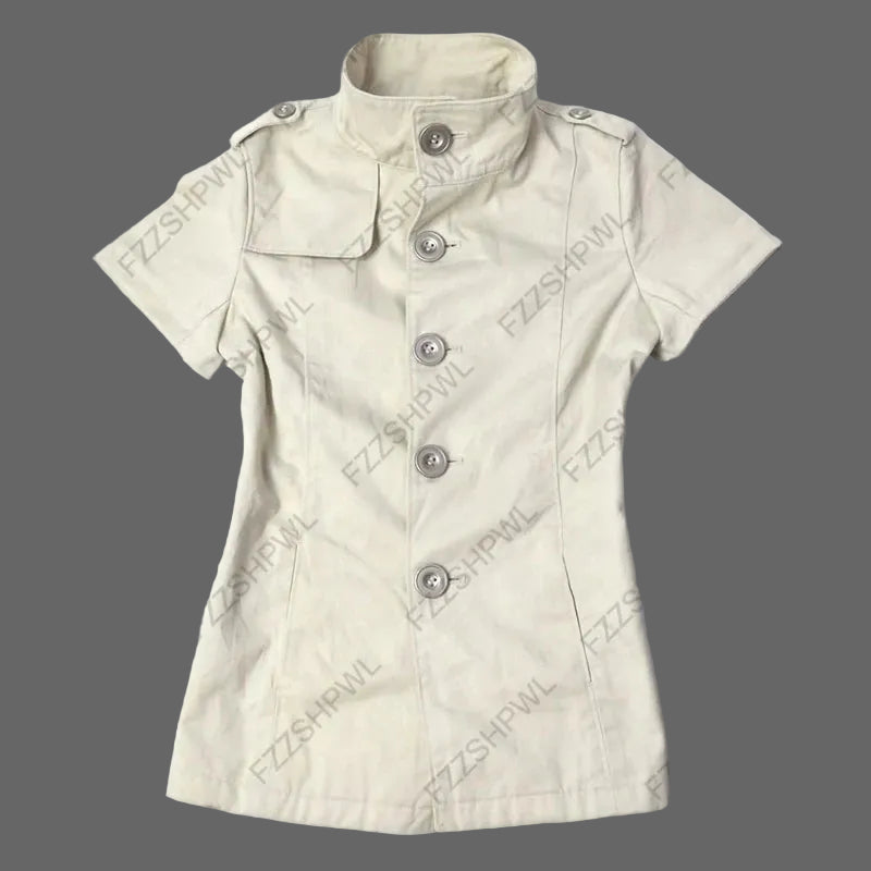 Y2K Punk Crop Top für kreative Frauen - So ist Leben