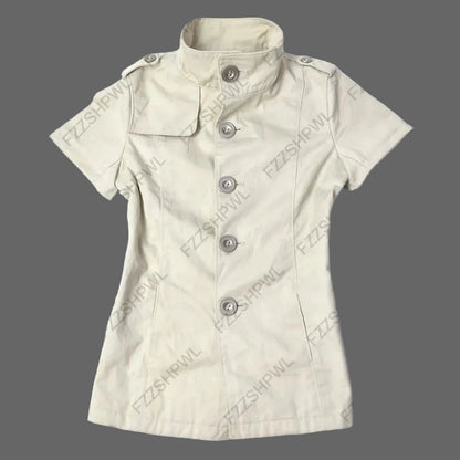 Y2K Punk Crop Top für kreative Frauen - So ist Leben