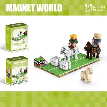 Magnetische Bausteine mit mehreren Formen – Endlose Baupöglichkeiten für Kinder zur Erkundung So ist Leben