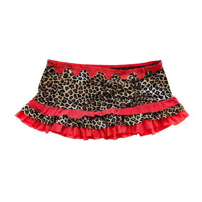 Kawaii Damen Miniröcke Einfarbig Y2k Punk Sexy Slim Streetwear Bogen Faltenrock Emo Mädchen Gothic Damen Kleidung Vintage So ist Leben