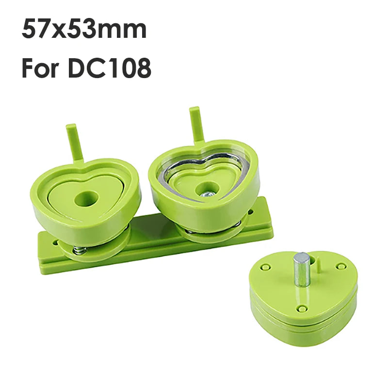 Button Badge Maker Formen DIY Pin Button Maker Pressmaschine Teile Abzeichen Punch Press Formen für Button Maker der Serie DC108 So ist Leben