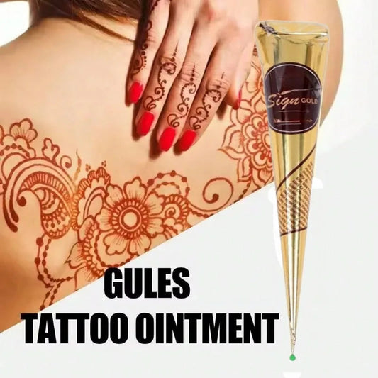 1/3 Stück Henna-Creme, braun, rot, Henna-Tattoo-Creme, temporäre Tätowierung, Henna-Tattoo-Creme semi-permanent So ist Leben