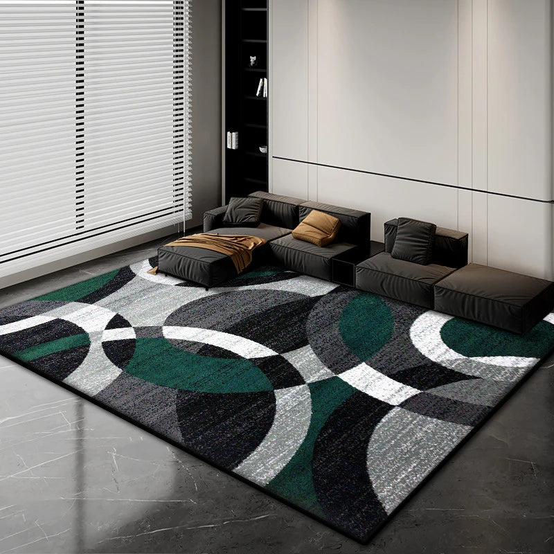 Nordic Abstract Luxury Carpet Home Decoration Living Room Fluffy Plush Rugs 200x300cm Bedroom Office Area Antiskid Floor Mats - So ist Leben