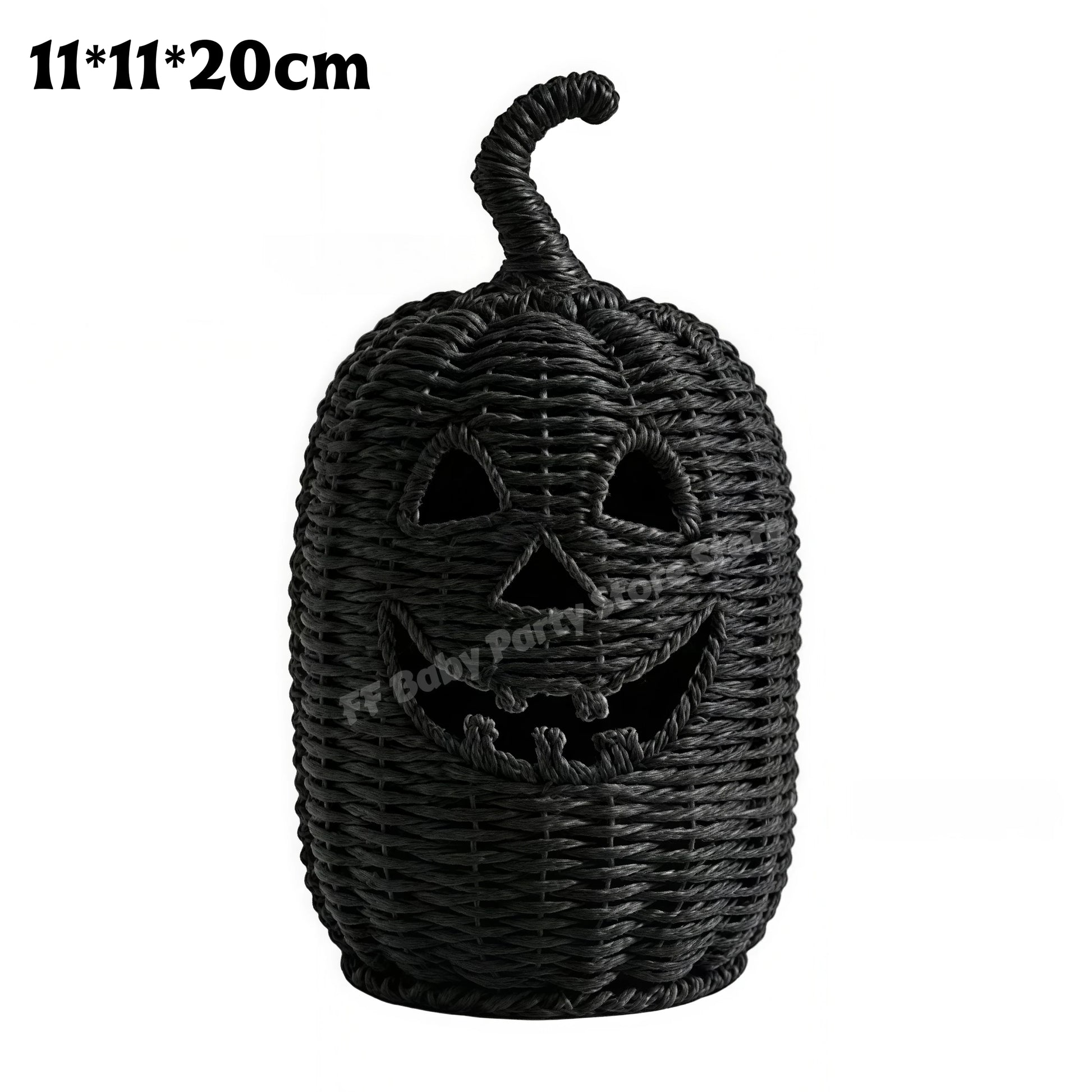 Halloween-Dekorationen Handgewebte Kürbislaterne aus Weide Hexenhut-Aufbewahrungsbox Dekorative Heim-Statue Ornamente Weihnachtsdekoration So ist Leben