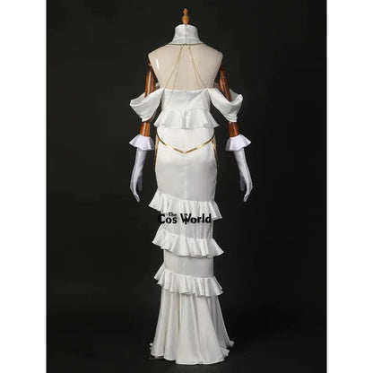 COSda@Overlord Albedo Weißes Kleid Outfits Anime Cosplay KostümeCOSda@ So ist Leben