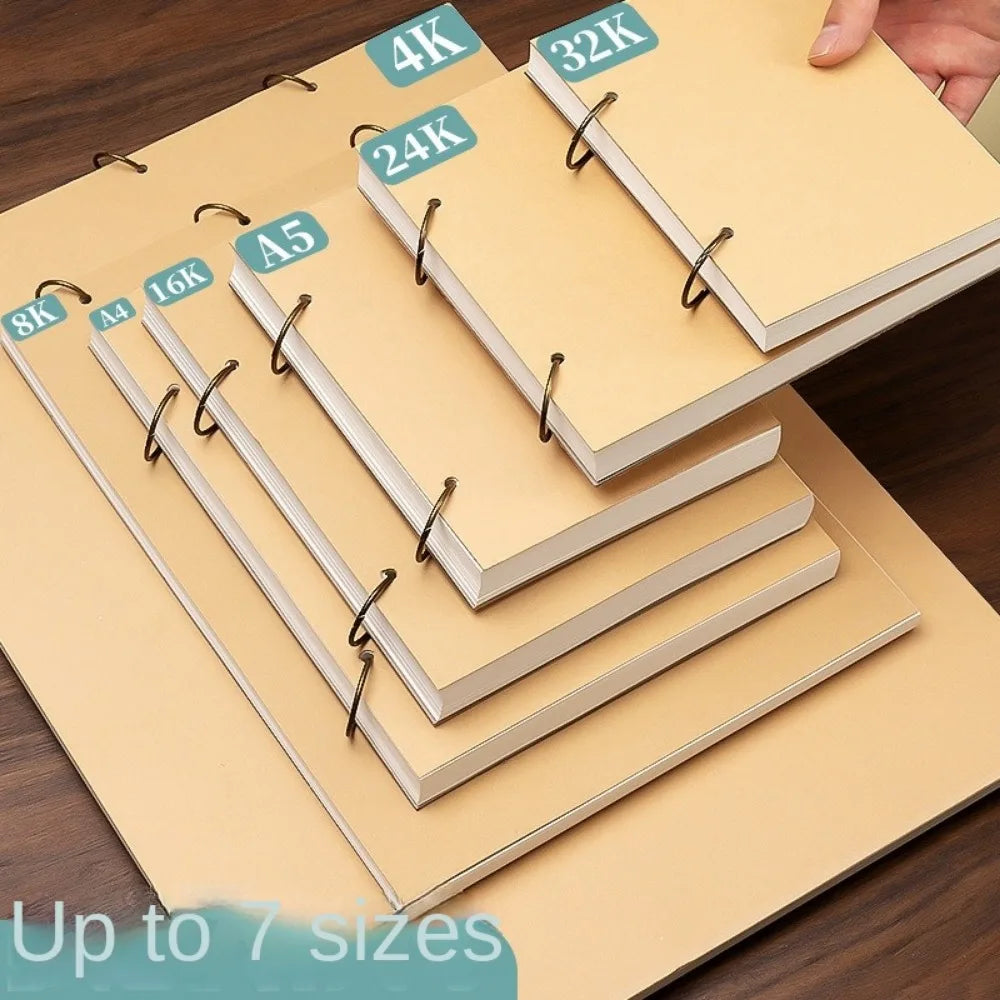 Professionelles Skizzenbuch A4 A5 16K 32K 8K Dickes Loseblatt-Skizzenpapier-Notizbuch Kunstschulbedarf Bleistiftzeichnung Briefpapier So ist Leben