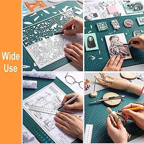 Langlebige A3/A4/A5 Multifunktionale Schneidematte Diy Handwerk Kunst Gravur Bord Papier Carving Pad Hohe Elastizität Zähigkeit So ist Leben