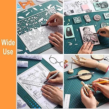 Langlebige A3/A4/A5 Multifunktionale Schneidematte Diy Handwerk Kunst Gravur Bord Papier Carving Pad Hohe Elastizität Zähigkeit So ist Leben