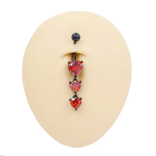 Halloween Geisterkopf Bauchnabelring Teufel Fledermaus Herzform Zirkonia Schmuck Körperpiercing Zubehör Chinesischer Hersteller So ist Leben