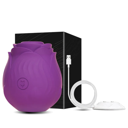 Leistungsstarker Saugvibrator für Frauen, Vakuum-Klitoris-Stimulator, weibliche Oral-Nippel, Klitoris-Sauger, vibrierender Sex für Erwachsene, Rose-Spielzeug So ist Leben