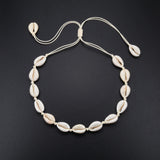 Heißer Muschel Muschel Halskette Frauen Schmuck Sommer Strand Shell Halsband Böhmischen Seil Kauri Perlen Halsketten Handgemachte Kragen Weibliche So ist Leben