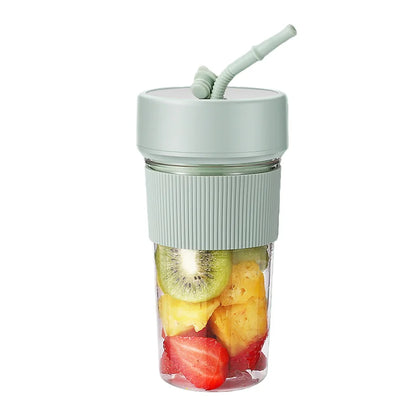 Tragbarer kabelloser Mixer – Wiederaufladbarer Smoothie Becher mit automatischer Reinigung und sicherem Design So ist Leben