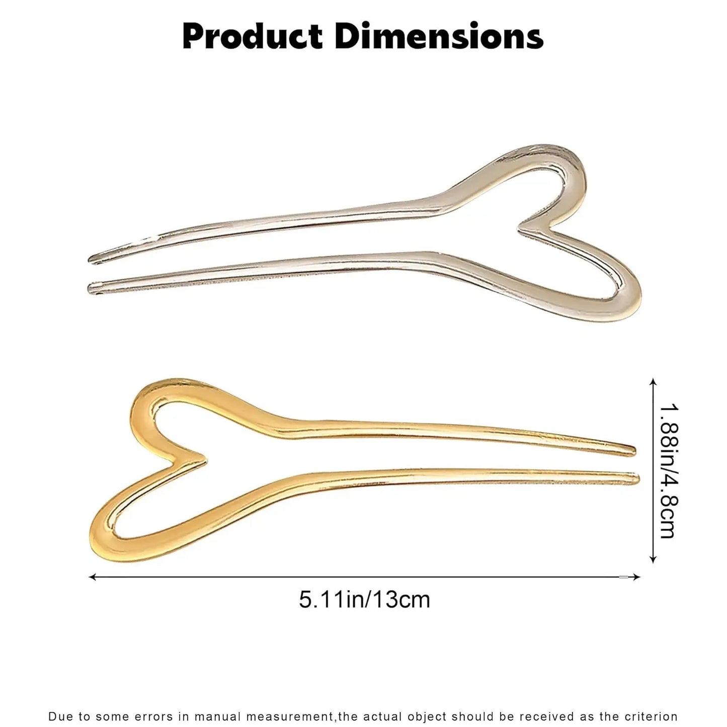 Neue Einfache U-förmige Haarnadel Metall Haar Sticks U Französisch Haar Clips Pins Modische Haar Schmuck Zubehör für Frauen Großhandel So ist Leben