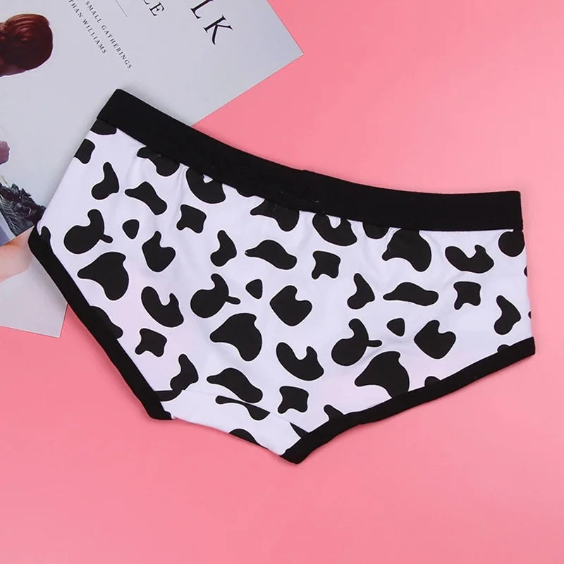 Lustige rosa süße Cartoon-Slips für Mädchen, Premium-Baumwoll-Unterhose, lustige sexy bedruckte Baumwollunterwäsche für Frauen und Frauen So ist Leben