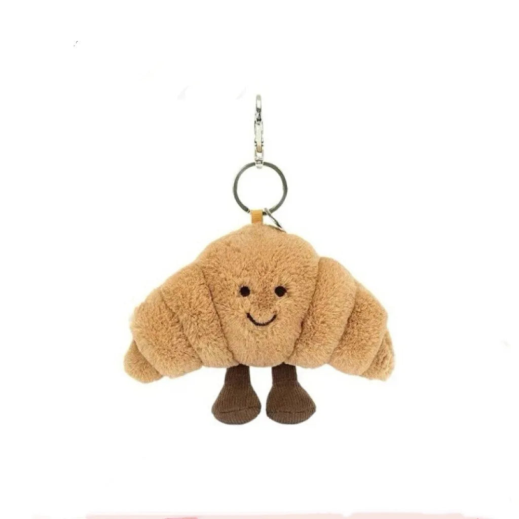 JELLYCAT Cartoon Plüschtier Schlüsselanhänger Barcelona Bär Niedlicher Plüschbeutel Anhänger Hobbys Stofftiere Geschenk Lustige Plüschpuppe Schlüsselanhänger So ist Leben