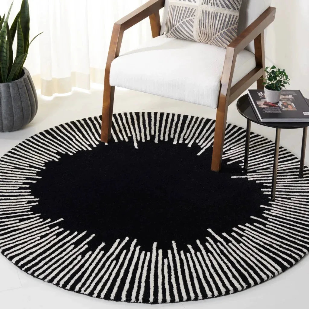 Fluffy Soft Living Room Decoration Carpet Light Luxury Rugs for Bedroom Large Area Round Lounge Rug Home Study Thicken Plush Mat - So ist Leben