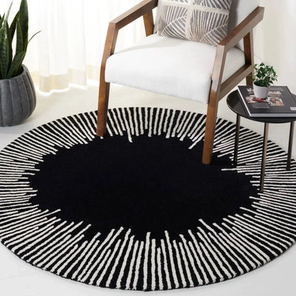 Fluffy Soft Living Room Decoration Carpet Light Luxury Rugs for Bedroom Large Area Round Lounge Rug Home Study Thicken Plush Mat - So ist Leben