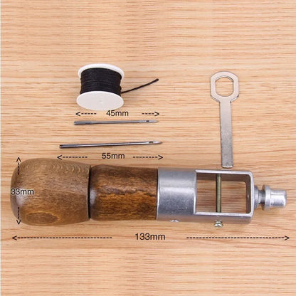 Leder Hand Nähmaschine Speedy Stitcher Leder DIY Manuelle Nähen Leinwand Reparatur Werkzeuge Leder Handwerk Kantennähte So ist Leben