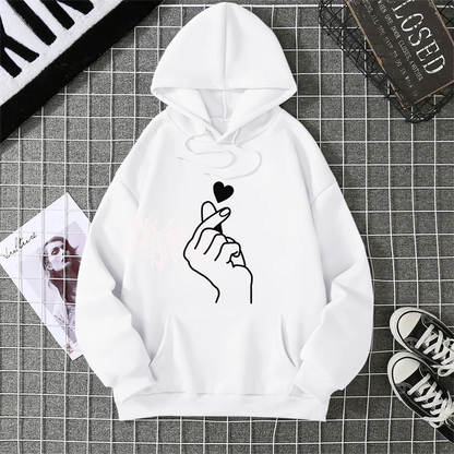 Lässiger neuer High Style Winter Sweatshirts Hoodie - So ist Leben