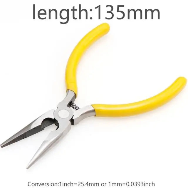 Hohe Qualität DIY Schmuck Machen Werkzeug Kits Zangen Sets Runde Nase Zange Seite Schneiden Zangen Draht Cutter Schere Perlen Pinzette So ist Leben