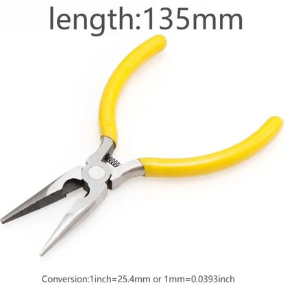 Hohe Qualität DIY Schmuck Machen Werkzeug Kits Zangen Sets Runde Nase Zange Seite Schneiden Zangen Draht Cutter Schere Perlen Pinzette So ist Leben