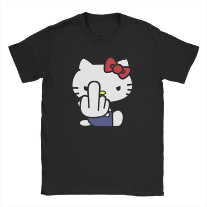 Männer Baumwollshirt mit modernem Grafikstil für Alltag