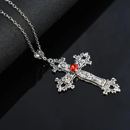 Anime Death Note Misa Amane Cosplay Halskette Kreuz Anhänger Kette Frauen Männer Schmuck Gothic Lolita Prop Zubehör Halloween - So ist Leben
