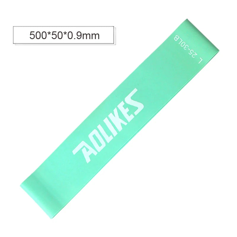 Aolikes 1pcs Fitness elastische Widerstands bänder Heim training Yoga Sport Widerstands bänder Stretching Pilates Crossfit Workout Gym So ist Leben
