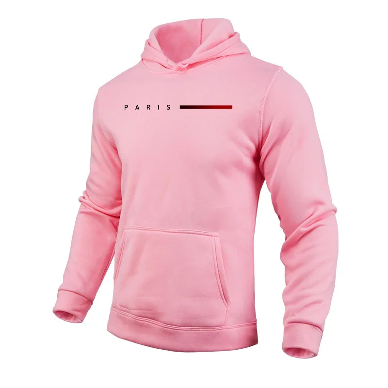 Lässiger, bequemer, langärmeliger Pullover mit modischem Sweatshirt-Hoodie - So ist Leben