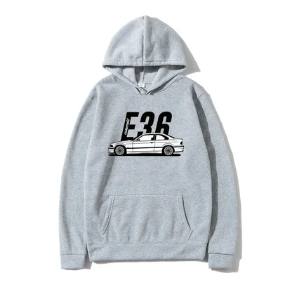 Klassischer Pullover mit grafischem Initialen-Print für Herren, Hip-Hop-Mode - So ist Leben