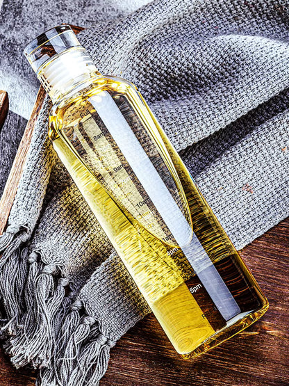 Runde Glasflasche im modernen Stil für Zuhause So ist Leben