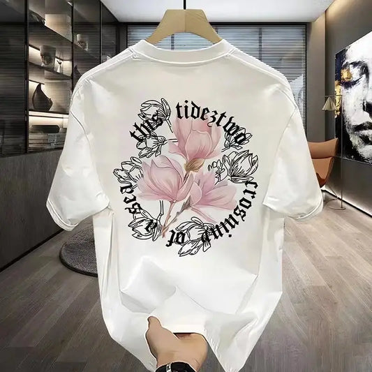 Sommerliches High-End-Feeling, cool und locker, schweres T-Shirt aus reiner Baumwolle - So ist Leben