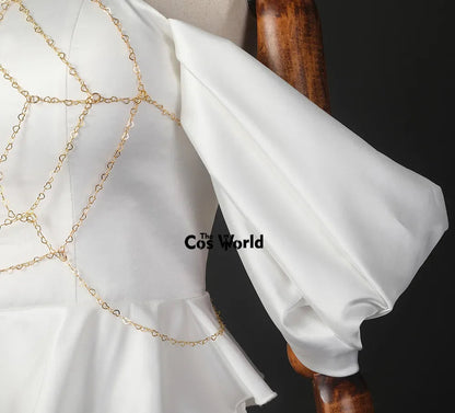 COSda@Overlord Albedo Weißes Kleid Outfits Anime Cosplay KostümeCOSda@ So ist Leben