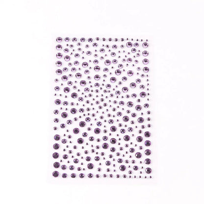 Selbstklebende Gesicht Dekoration Strass Aufkleber Musik Festival Halloween Party Telefon Kristall Aufkleber Kunst DIY Diamant Aufkleber So ist Leben