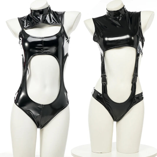 Anime Irina Shidou Schwarz Leder Cosplay Kostüm Celty Sturluson Cosplay Body Strumpf Frauen Engen Overall Outfit Uniform So ist Leben