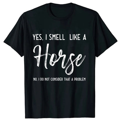 New Fashion Men Women T Shirt Horse Heartbeat Design Adults Children's Clothing Fashion Harajuku Horse Lover Tee T-Shirt Gifts So ist Leben