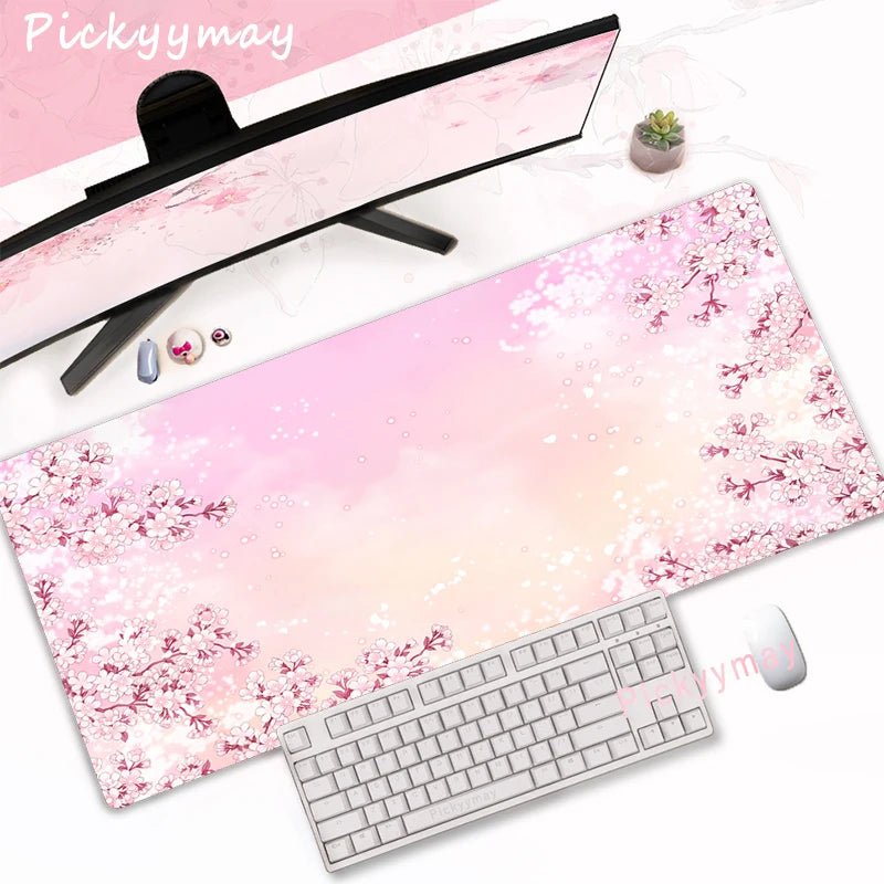 Kirschblüten Mousepad im modernen Sakura‑Design - So ist Leben